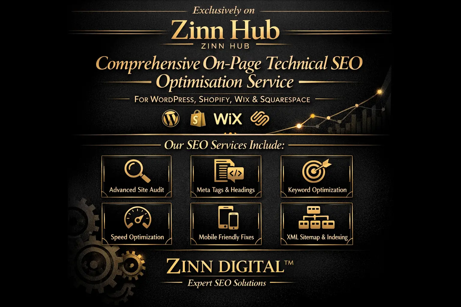 Comprehensive Website On-Page Technical Seo Optimisation Service For Wordpress, Shopify, Wix And Squarespace 1 Comprehensive Website On-Page Technical Seo Optimisation Service For Wordpress