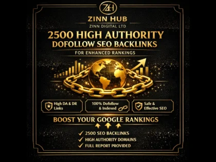 Create 2500 High Authority Dofollow Seo Backlinks For Enhanced Rankings