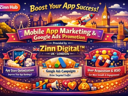 I'll provide your mobile app marketing and Google Ads promotion services