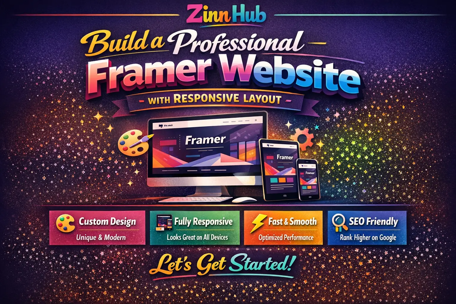 Build A Professional Framer Website With Responsive Layout 1 Build A Professional Framer Website With Responsive Layout