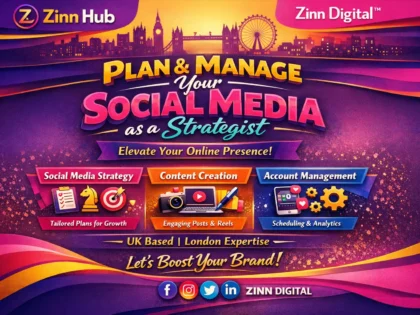 plan and manage your social media as a strategist