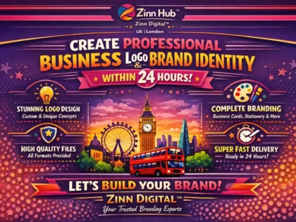 Create professional business logo and brand identity within 24 hours