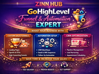 gohighlevel funnel and automation expert