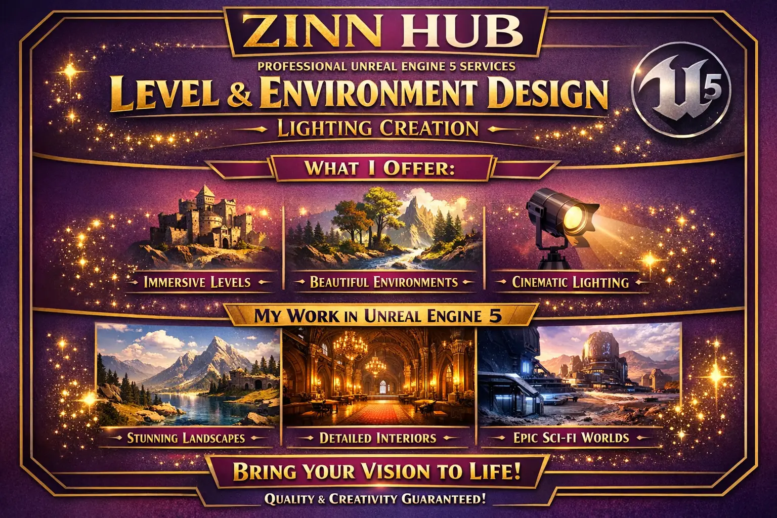 Do Level , Environment And Lighting Design In Unreal Engine 5 1 Do Level