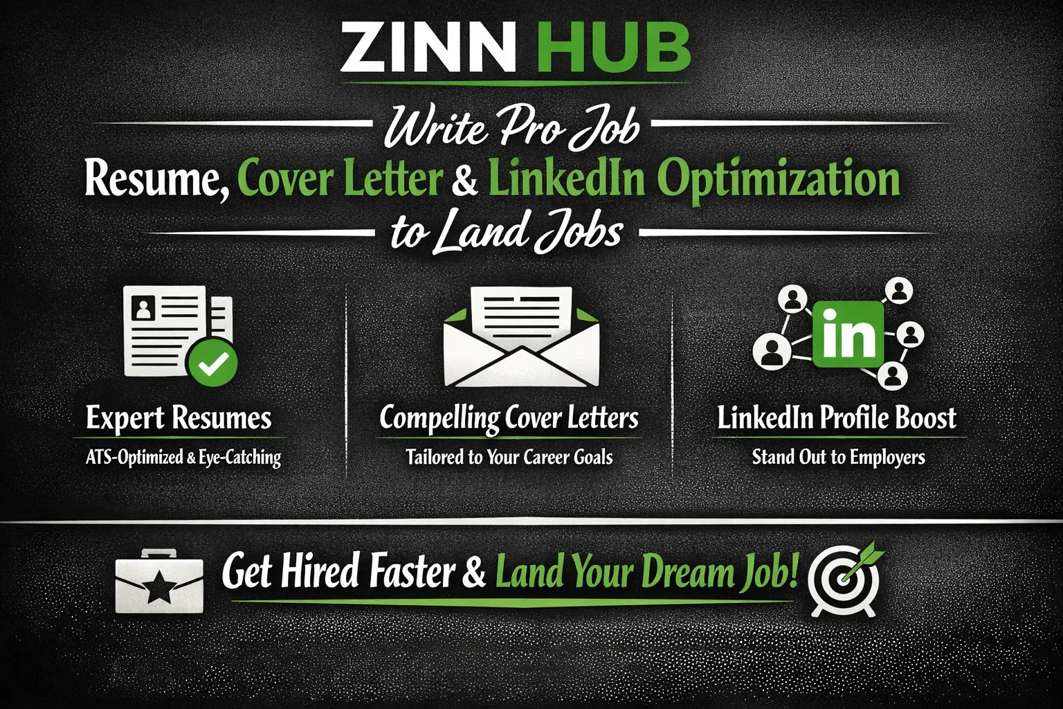 Write Pro Job Resume, Cover Letter, Linkedin Profile Optimization To Land Jobs 1 Write Pro Job Resume