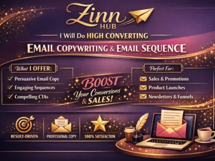 do high converting email copywriting and email sequence