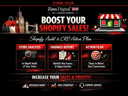 audit your Shopify store and create a CRO action plan to boost conversions