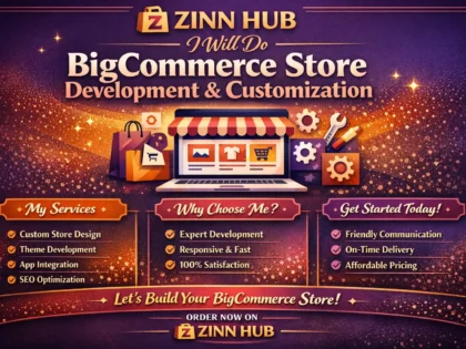 Do Bigcommerce Store Development And Customization