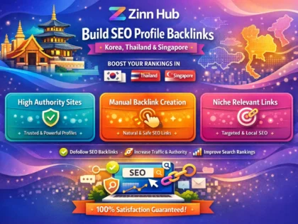 Build Seo Profile Backlinks Korea Thailand And Singapore