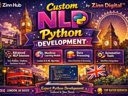 Custom Natural Language Processing NLP Python Development by Zinn Digital