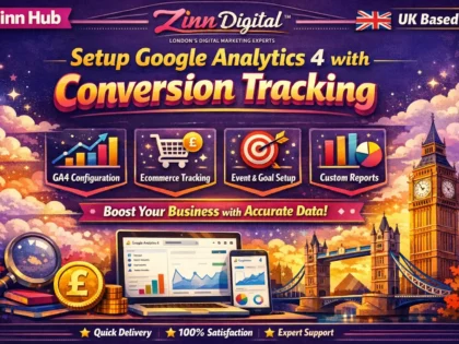 Setup Google Analytics 4 With Conversion Tracking - Zinn Digital ™