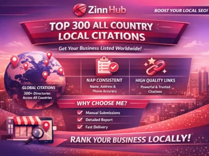 do top 300 all country local citations business in local seo