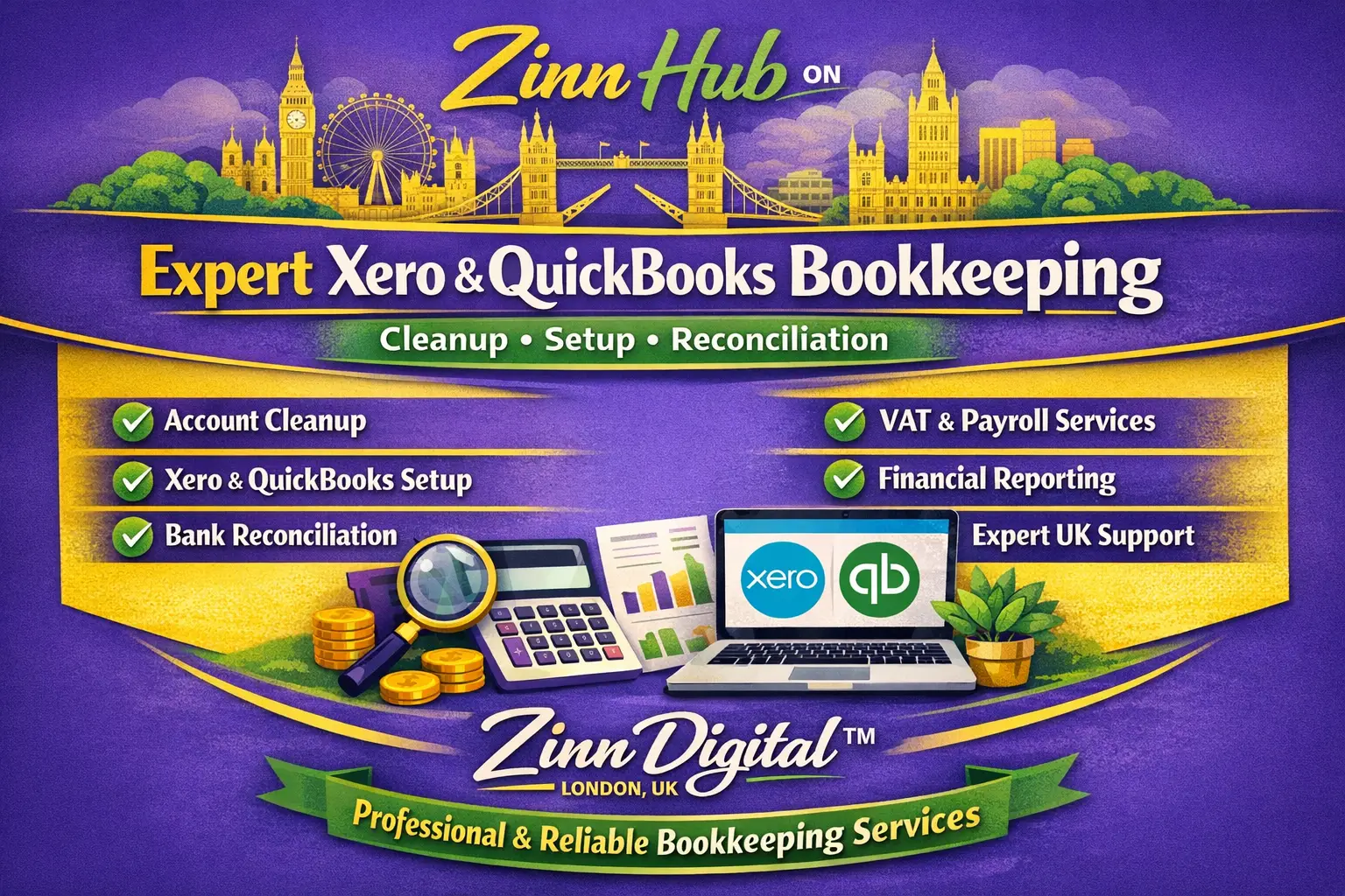 Expert Xero &Amp; Quickbooks Bookkeeping, Cleanup, Setup &Amp; Reconciliation 1 Expert Xero &Amp; Quickbooks Bookkeeping