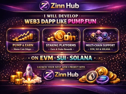 develop web3 dapp like pump fun