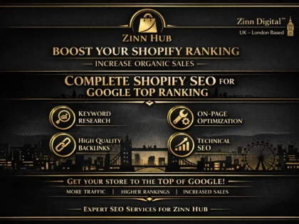 do complete shopify seo for google top ranking to increase organic sales