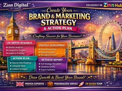 Create a comprehensive brand or marketing strategy and action plan