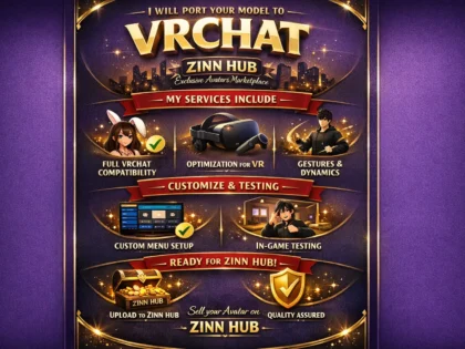 port your model to vrchat