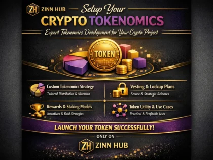 setup your crypto tokenomics