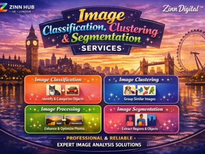 Image classification, clustering, processing and segmentation services