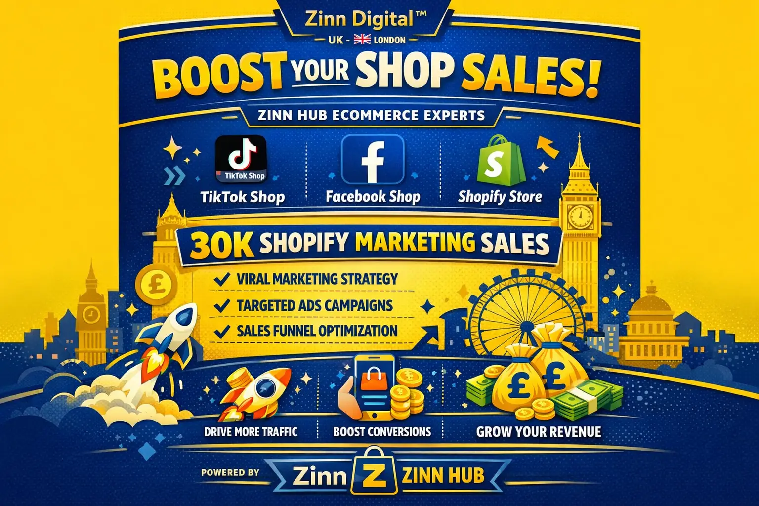 Boost Tiktok Shop Sales, Facebook Shop, 30K Shopify Marketing Sales 1 Boost Tiktok Shop Sales