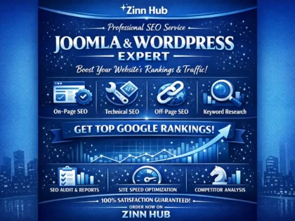 do SEO joomla or wordpress professional service