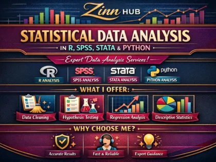 do statistical data analysis in r