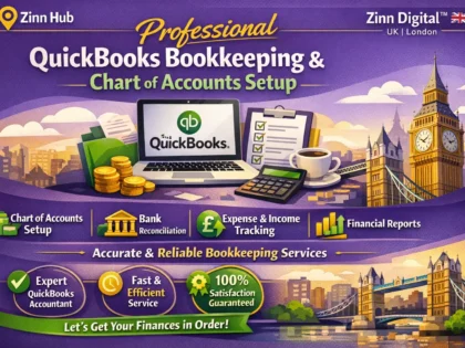 Professional Quickbooks Bookkeeping And Chart Of Accounts Setup