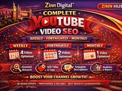 complete youtube video SEO for weekly