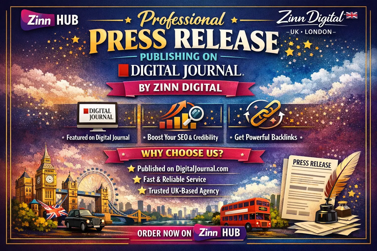 Professional Press Release Publishing On Digital Journal By Zinn Digital ™ 1 Professional Press Release Publishing On Digital Journal By Zinn Digital ™