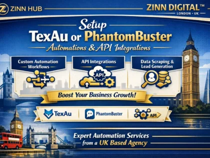 setup texau or phantombuster automations and API integrations