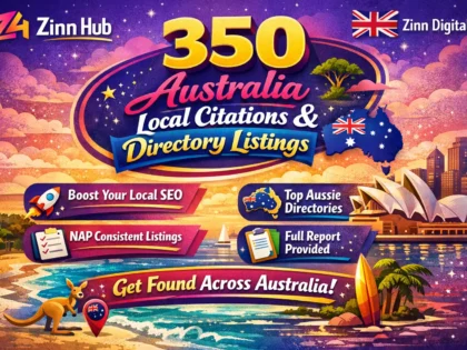 Create 350 Australia Local Citations And Business Directory Listings