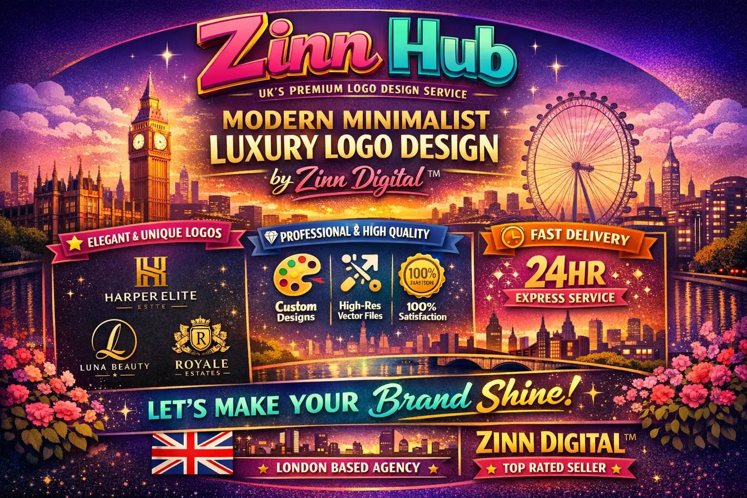 Create Modern Minimalist Luxury Business Logo Design With Zinn Digital ™ 2 Create Modern Minimalist Luxury Business Logo Design With Zinn Digital ™ - Image 2