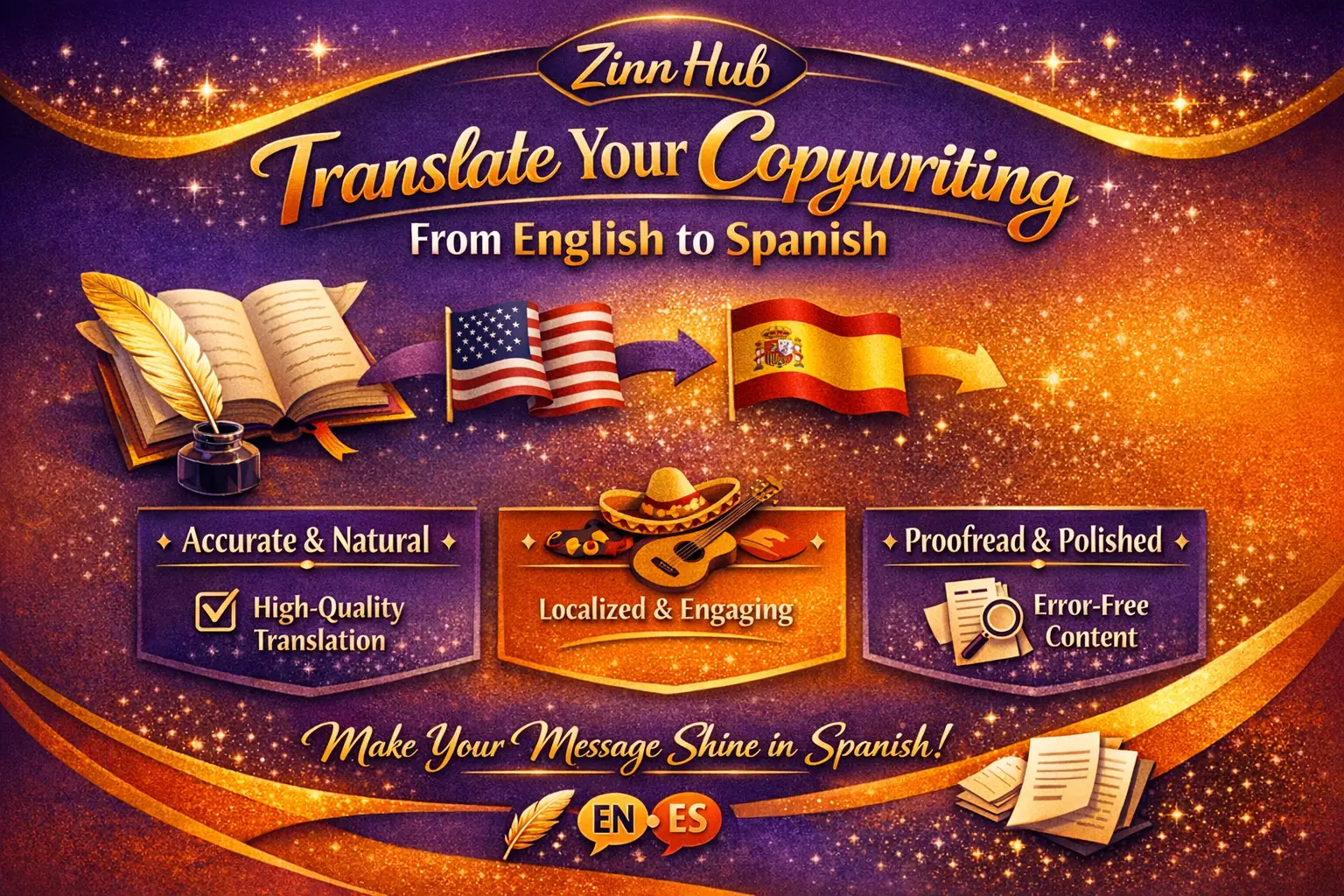 Translate Your Copywriting From English To Spanish 1 Translate Your Copywriting From English To Spanish