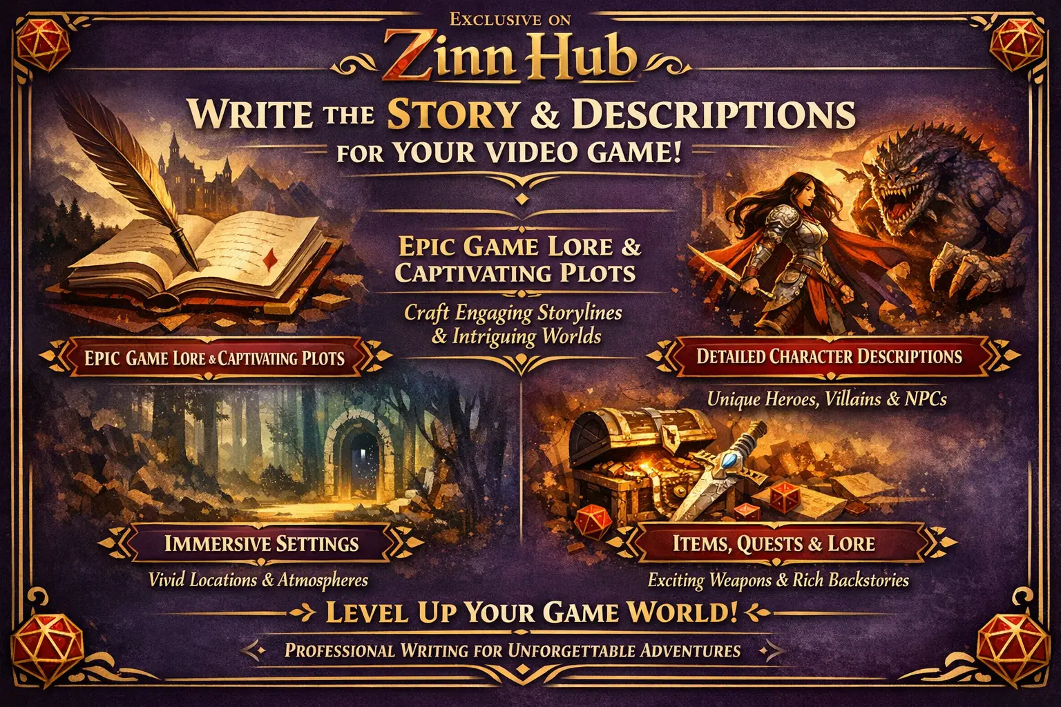 Write The Story And Descriptions For Your Video Game 1 Write The Story And Descriptions For Your Video Game