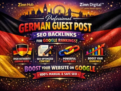 Professional German Guest Post Seo Backlinks For Google Rankings