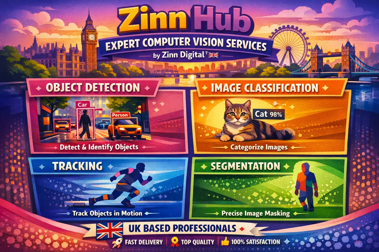 Provide Object Detection, Image Classification, Tracking And Segmentation Services 1 Provide Object Detection