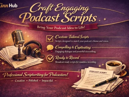 craft compelling and engaging scripts that bring your podcast idea to life