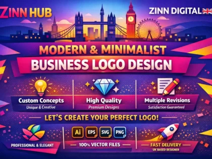 Create A Modern And Minimalist Business Logo Design