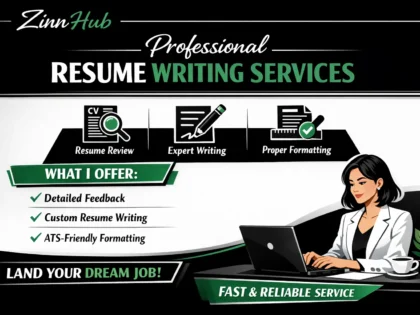 provide professional resume writing review and formatting service