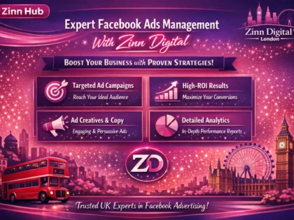 Expertly Manage Your Facebook Ads Campaigns With Zinn Digital ™