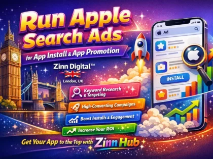 Run Apple Search Ads For App Install And App Promotion - Zinn Digital ™