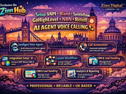 Setup VAPI Bland Synthflow GoHighLevel N8N Retell AI Agent Voice Calling