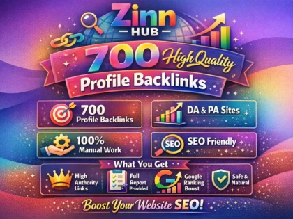 Do 700 High Quality Profile Backlinks