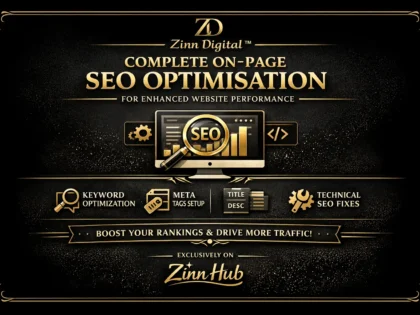 Complete On-Page SEO Optimisation for Enhanced Website Performance