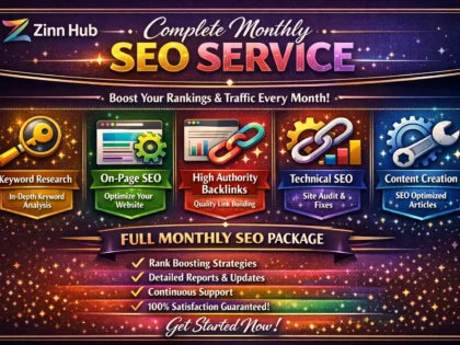do complete monthly SEO service