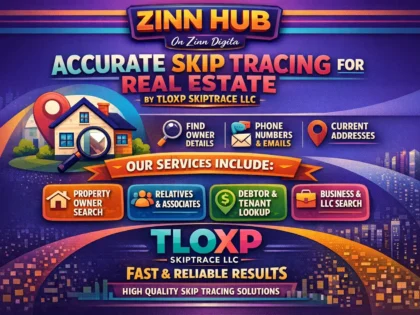 Do Accurate Skip Tracing For Real Estate By Tloxp Skiptrace Llc