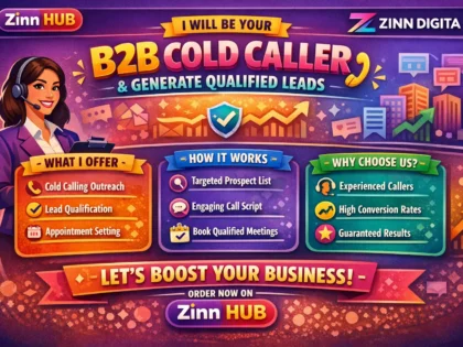 Be Your B2B Cold Caller And Generate Qualified Leads