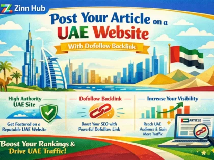 post your article on a uae website with dofollow backlink