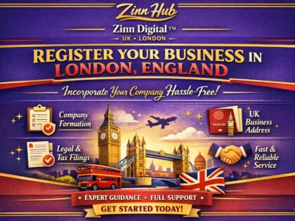 Help you register your business and incorporate your company in London