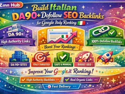 Build Italian Da90 Dofollow Seo Backlinks For Google Italy Ranking